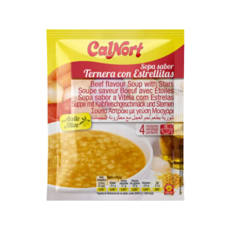 Sopas sobre