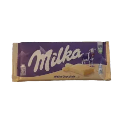 Tableta de Chocolate Blanco Milka 