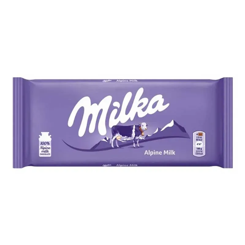 Tableta de Chocolate Milka Milk 100gr