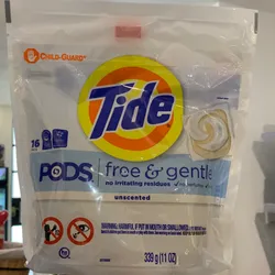 Tide pods blanco