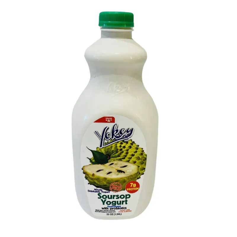 Yogurt probiótico sabor a guanábana Yokey