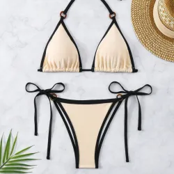 Bikini de dos piezas con aros L1124