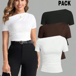 Blusa asimétrica elegante