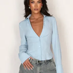 Camisa ajustada y sensual para Mujer