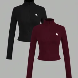 Camiseta de manga larga con cremallera y logo