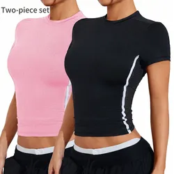 Camiseta deportiva para yoga