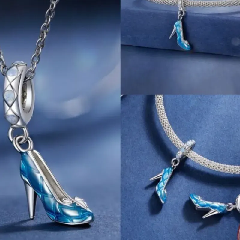 Charm de tacón de la princesa cenicienta