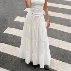 Falda larga estilo boho L14-15B