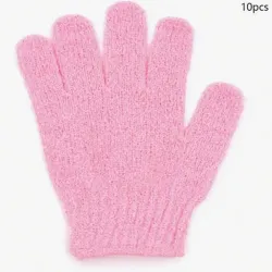 Guantes de ducha para exfoliar