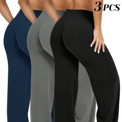 Pantalones de Yoga Unicolor L1433