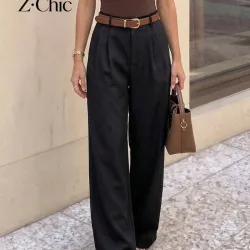 Pantalones Elegantes de Talle Alto L14-7N