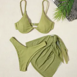 Set de bikini de 3 piezas L0417KS