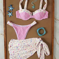 Set de bikini de 3 piezas L0403KS