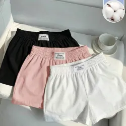 Short de algodón con letrero  L1040