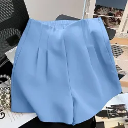 Short de tela de tiro alto L0919