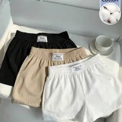 Shorts cortos de algodón L0925
