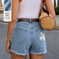 Shorts de mezclilla L0712