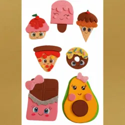 Adornos tiernos para la cocina