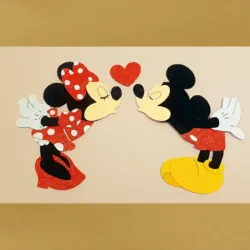 Pareja de Minnie y Mickey