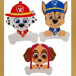 Paw Patrol Marshall,Skye,Chase