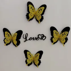Set de mariposas