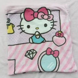 🐨 colcha antialérgica de hello Kitty 