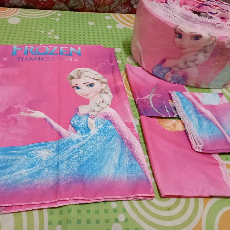 🐨 Juego de sábana con 3 fundas y protector de cuna