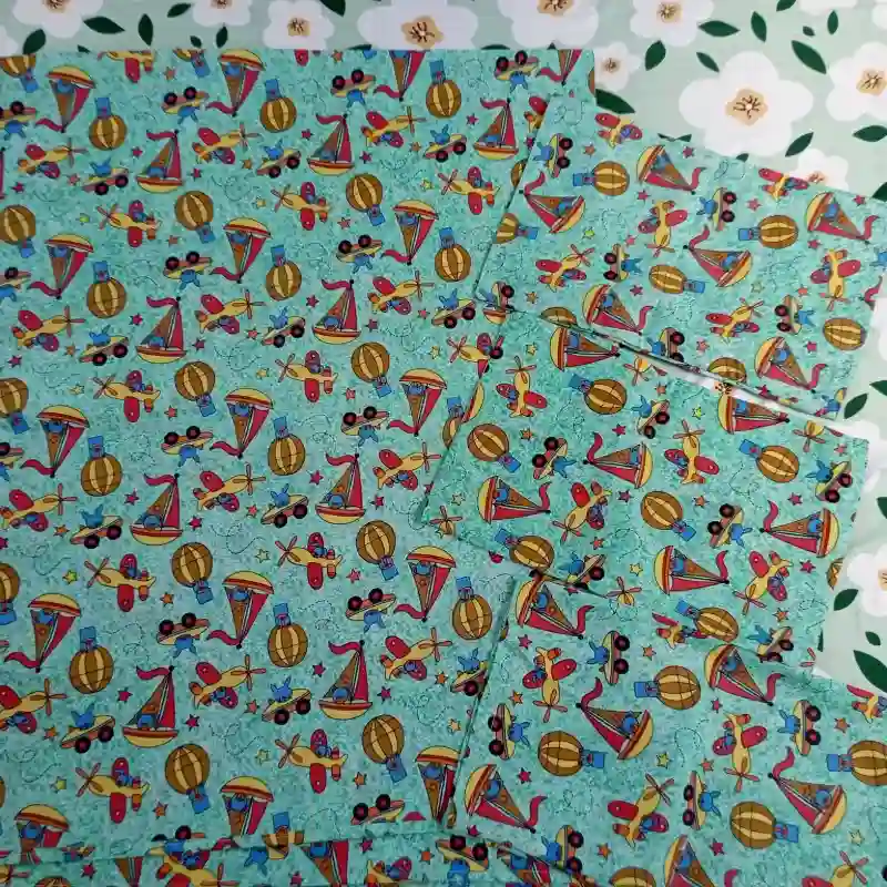 🐨 Sábanas con 3 fundas estampadas 