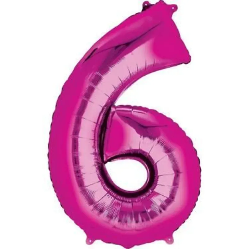 6 fucsia 32"