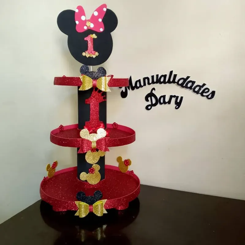 Base triple para cupcakes foami