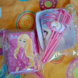 Set para buffet Barbie 18pzas