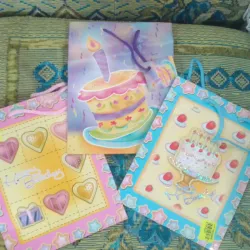 Bolsa de regalo cumpleaños 