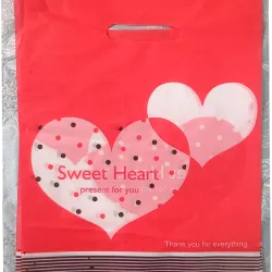 Bolsa de regalo Sweet Heart roja
