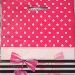 Bolsa regalo lazo rosado