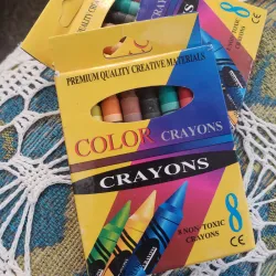 Caja de 8 crayolas 