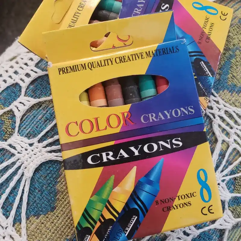 Caja de 8 crayolas 