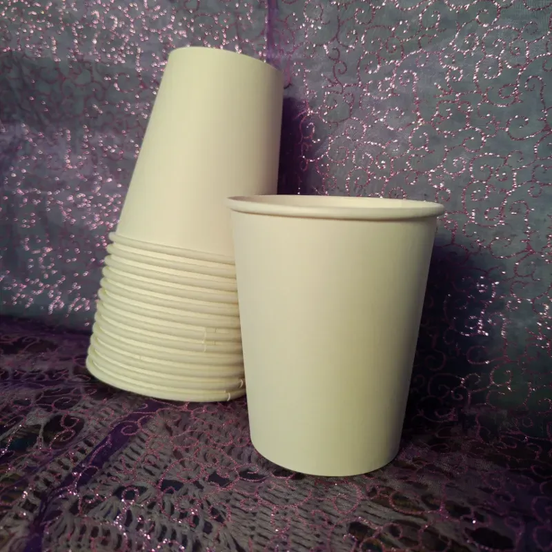 Vaso desechable encerado (perga) 8oz