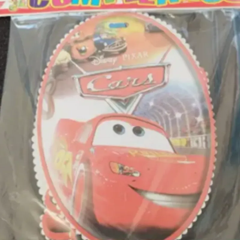 Cartel Felicidades Rayo McQueen 