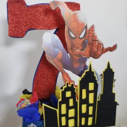 Centro de mesa de número 20cm