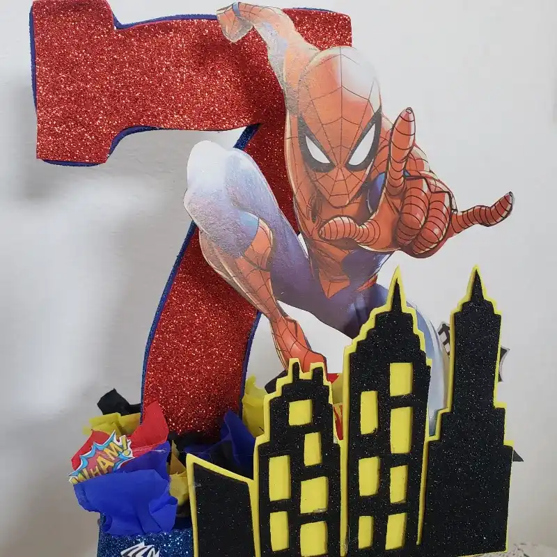 Centro de mesa de número 20cm