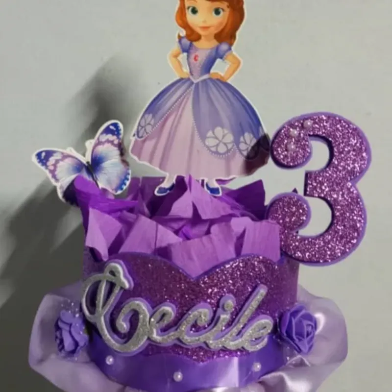 Centro de mesa cuadrado 12cm