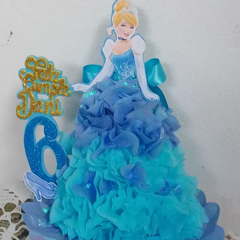 Centro de mesa Princesa 20cm