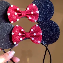 Cintillo Minnie con lazo