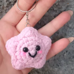 Estrellita rosa pastel