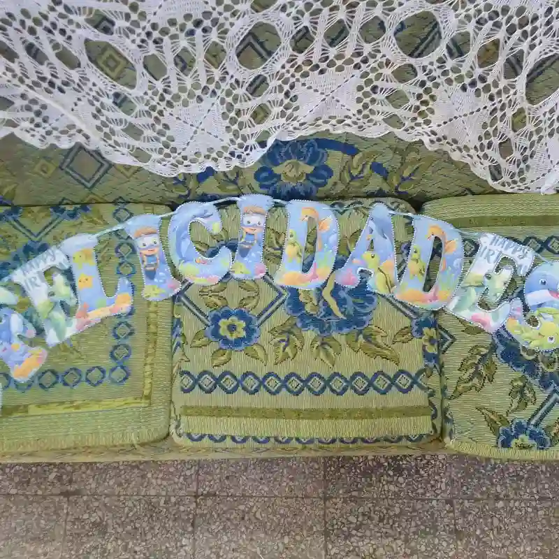 Cartel personalizado Felicidades 