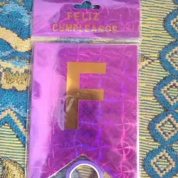 Feliz cumpleaños original rosa fucsia 