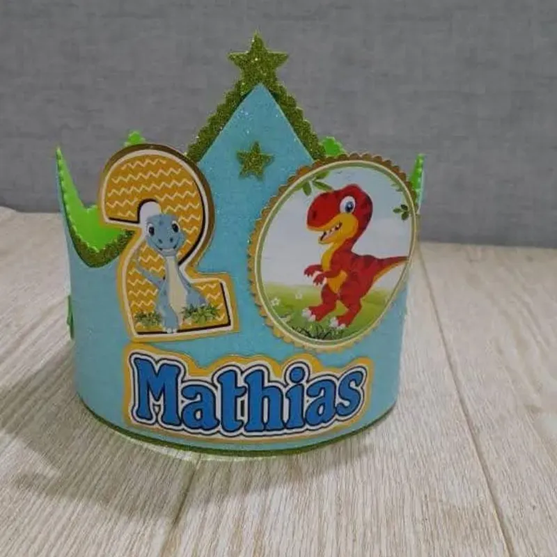 Corona de foami temática 