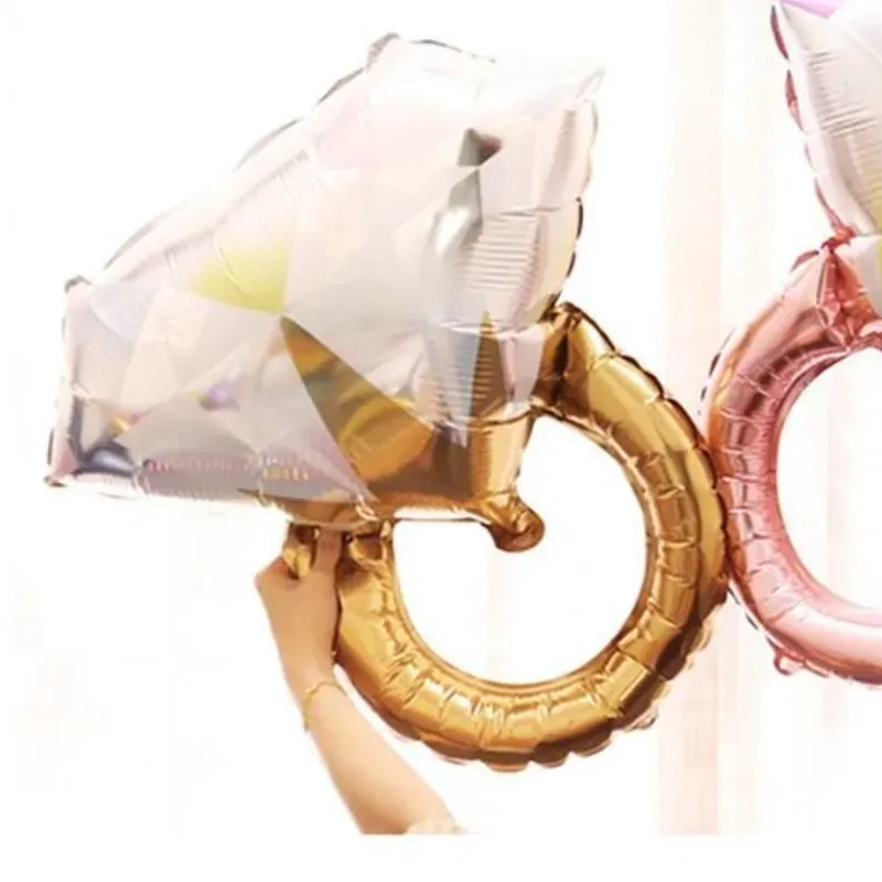 Globo anillo de bodas 22"