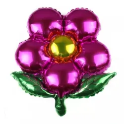 Globo flor rosa fucsia