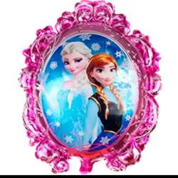 Globo frozen marco rosa 25"